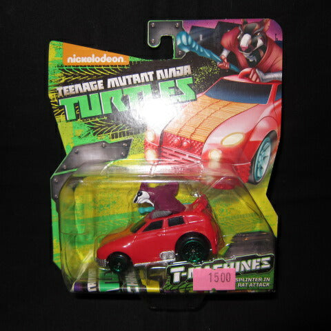 Ninja Turtles★TURTLES★T-MACHINES★Minicar★Figure★Doll★Splinter in Rat Attack★