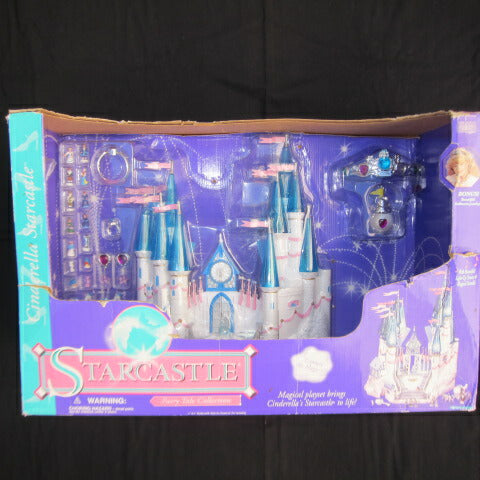 レア!箱入り!★鐘の音が鳴って、ライトアップするステキなお城です♪90's★STARCASTLE★スターキャッスル★シンデレラ城★人形★フィギュア★ドールハウス検)ポーリーポケット