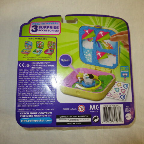 2018 ★ Polly Pocket ★ Polly Pocket ★ Compact ★ Doll ★ Figure ★ Play house ★ Dollhouse ★ Unicorn ★ UNICORN TOPIA