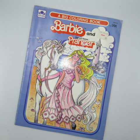 80's★1984年★Barbie★バービー★ぬり絵★coloring Book★コミック★本★COMIC★人形★フィギュア★59ページ