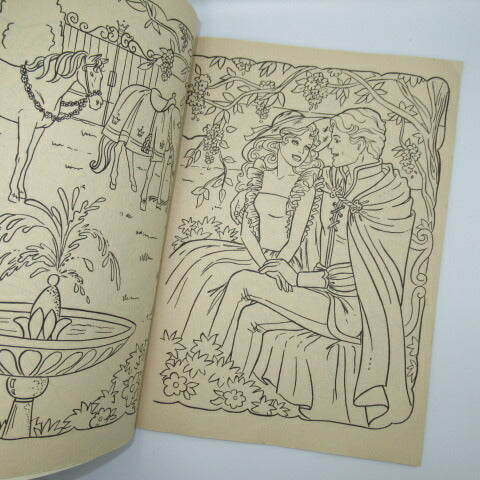 80's★1984年★Barbie★バービー★ぬり絵★coloring Book★コミック★本★COMIC★人形★フィギュア★59ページ