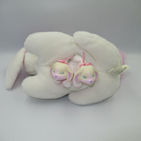 お腹から赤ちゃんを生みます!90's★ビンテージ★Pet Surprise★ペットサプライズ★バニーサプライズ★パピーサプライズ★ぬいぐるみ★人形★ウサギ★ホワイト×ラベンダー