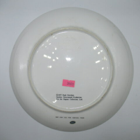 1977★70's★Vintage★Vintage★VINTAGE★Christmas★Christmas★Dennis the Menace★Christmas Plate★Hank Ketcham★Made in Japan★★Holiday Display★Collectible★Cartoon★Figures★Dolls★Toys★Pottery