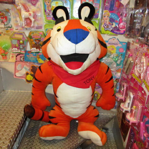 SALE!BIG SIZE★Tony the Tiger★トニー・ザ・タイガー★ケロッグ★Kellogg's★シリアル★ぬいぐるみ★人形★シ企業物★アドバタイジング★95センチ