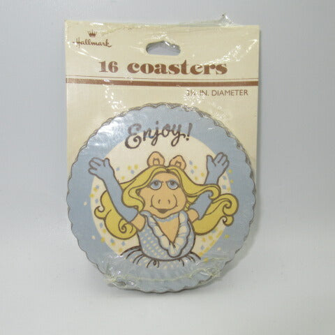 Vintage★Muppet Show★Miss Piggy★Miss Piggy★Coaster★Paper coaster★Plush toy★Doll★Figure★Sesame Street★16 pieces