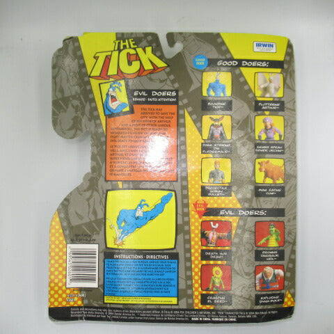 1994年★90's★THE TICK★ティック★FOX★フィギュア★人形★ぬいぐるみ★ヒーロー★Bounding Tick★バウンディングティック★BANDAI★バンダイ