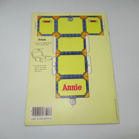 1982年製★ミュージカル★Annie★アニー★ペーパードール★人形★ぬいぐるみ★フィギュア★ビンテージ