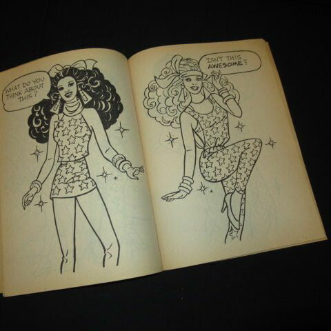 1987★Barbie★Barbie★ROCKERS★Rockers★Coloring book★Coloring book★Book★Magazine★Activity book★Doll★Figure