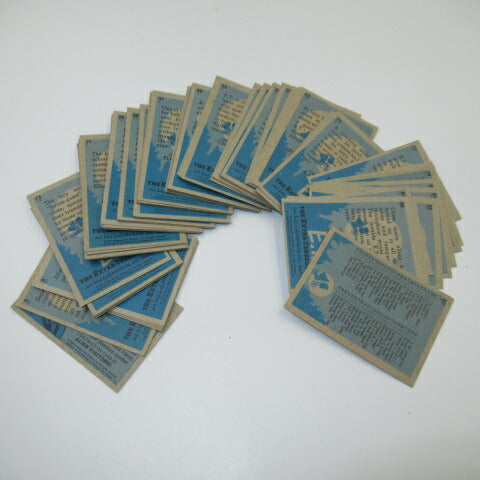 1982★ET★Eety★Movie★Movie★Vintage★Stickers★Trading cards★Complete set★87 sheets