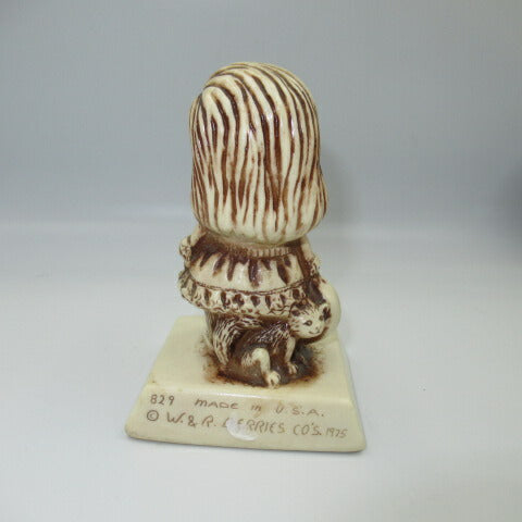 70's★ビンテージ★メッセージドール★トロフィーフィギュア★バレンタイン★人形★フィギュア★オールド★Be My Valentine