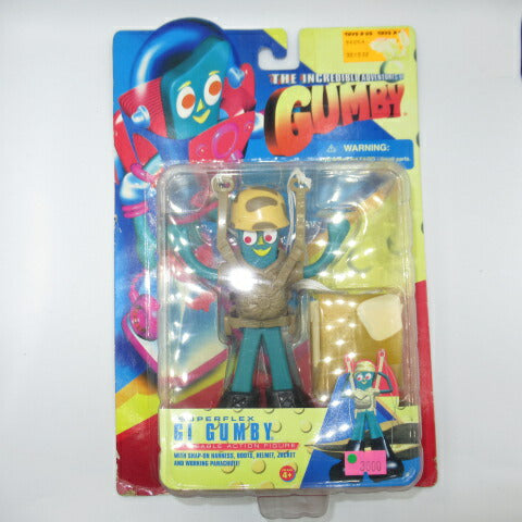 90's★1996年★GUMBY★ガンビー★GI GUMBY★フィギュア★ベンダブル★人形★ブリスター