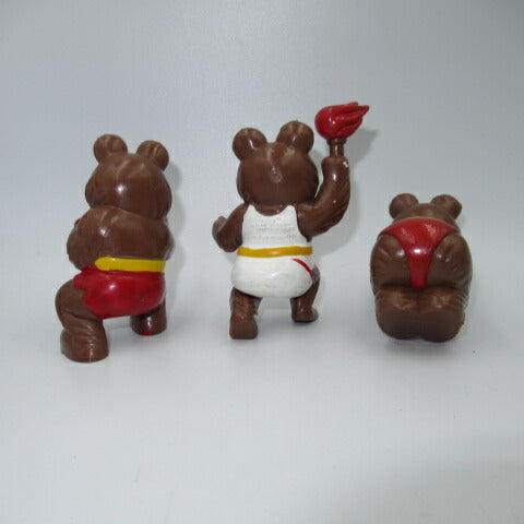 コンプリートセット★9体セット★1979年★モスクワオリンピック★MOSCOW OLYMPIC★MISHA★こぐまのミーシャ★PVCフィギュア★マラソン★バレー★サッカー★砲丸投げ★水泳★重量挙げ★ボクシング★円盤投げ★聖火★ぬいぐるみ★フィギュア★人形