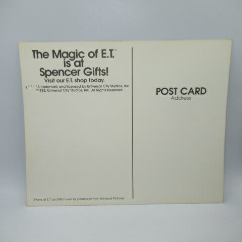 1982年★E.T.★イーティー★映画★Movie★ビンテージ★ポストカード★ジャンボポストカード★20.5x25