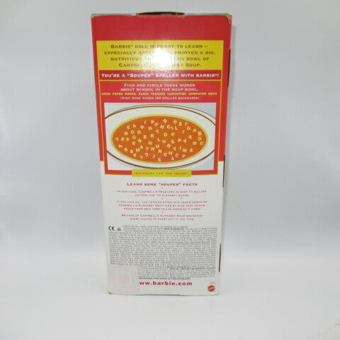 1999★Barbie★Campbell's★Campbell Soup★Barbie★Doll★Figure★Vintage