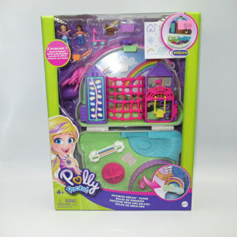 2019 ★ Polly Pocket ★ Compact ★ Doll ★ Figure ★ Play house ★ Dollhouse ★ 3D ★ Rainbow ★ Rainbow ★ Rainbow ★ Bag ★ Shoulder