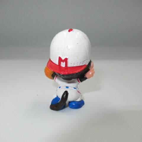 70's★1979★Vintage★Monchhichi★Monchhichi★PVC★Figure★Doll★Stuffed animal★VINTAGE★Monkey★Monkey★Baseball★Catcher