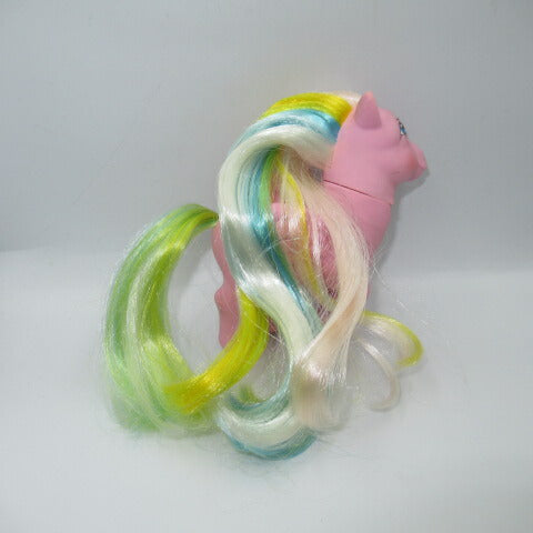 しっぽが伸びるポニーです!ビンテージ★G1★80's★My Little Pony★マイリトルポニー★ピンクパープル★しっぽ★シッポ