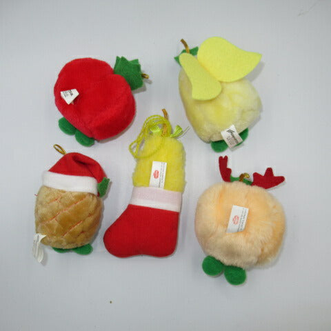 1991年★Del Monte★デルモンテ★Christmas★Yumkins Ornament★ヤミーオーナメント★クリスマス★ぬいぐるみ★人形★フィギュア★企業物★アドバタイジング