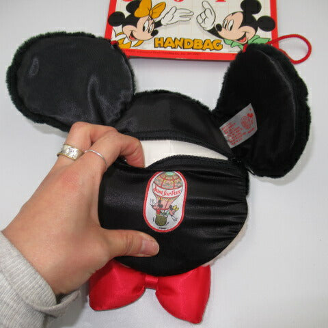 DeadStock★Vintage★Mickey Mouse★Mickey★Face pouch★Bag★Shoulder★Stuffed animal★Doll★Old★Disney★Mickey Mouse★DISNEY★Deadstock