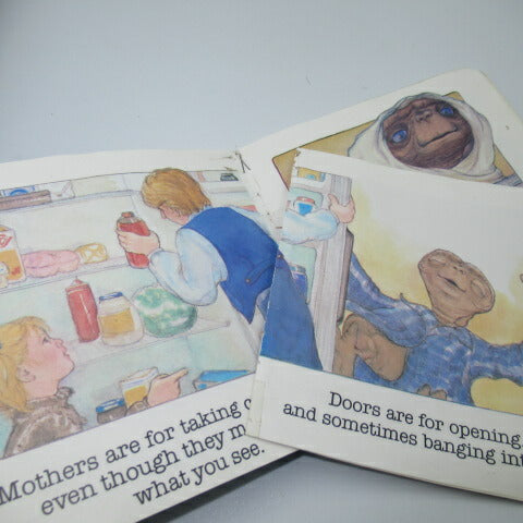 1982★80's★Vintage★Movie ET★Book★Plush★Doll★Figure