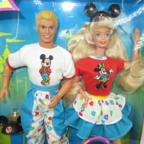 Super rare! ! 1993★90's★DisneyWeekend Barbie & Ken★Disney Weekend Barbie & Ken★Doll★Figure★Mickey Mouse★Mickey★Minnie★Deluxe Set