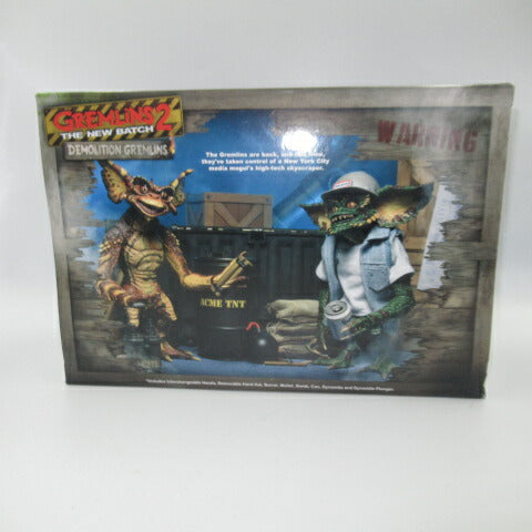 NECA★GREMLiNS2★グレムリン★DEMOLITION GREMLINS★ブレイン★ストライプ★フィギュアセット★GIZMO★ギズモ★フィギュア★人形★ダイナマイト付き★新品