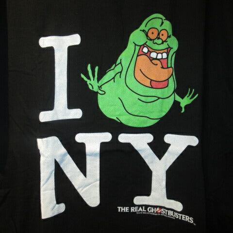 GHOSTBUSTERS★ゴーストバスターズ★スライマー★グリーンゴースト★Tシャツ★ぬいぐるみ★人形★フィギュア★Lサイズ★新品★ブラック
