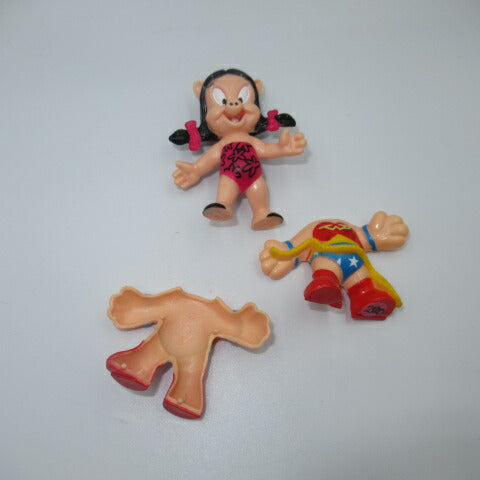 1991年★90’s★LOONEY TUNES★ルーニーチューンズ★ルーニー・テューンズ★petunia pig★バッグス・バニー★バックスバニー★Bugs Bunny★ぬいぐるみ★人形★フィギュア★PVC★7センチ