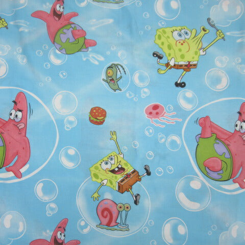 SPONGE BOB★SpongeBob★Flat sheet★Futon★Doll★Figure★Cloth★Vintage★Sheet