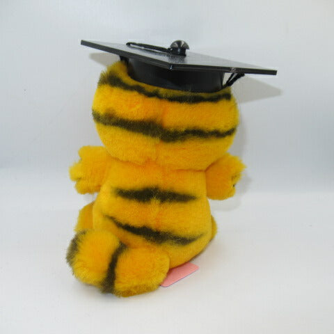 80's★ビンテージ★ガーフィールド★ぬいぐるみ★人形★フィギュア★GARFIELD★卒業式★14センチ