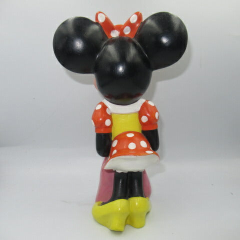 Vintage★Disney★Disney★Minnie Mouse★Minnie Mouse★Soft Vinyl Figure★Ornament★Doll★Figure★Stuffed Animal★Mickey★20cm