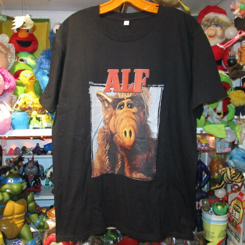 海外ドラマ★ALF★アルフ★Tシャツ★ぬいぐるみ★人形★フィギュア★XLサイズ★ブラック