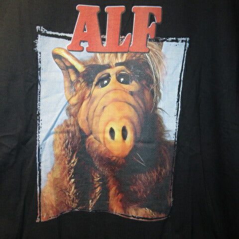Foreign drama★ALF★ALF★T-shirt★Stuffed toy★Doll★Figure★XL size★Black