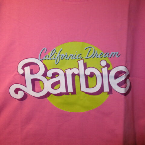 Barbie★Barbie★California Dream★T-shirt★Stuffed animal★Doll★Figure★L size★Barbie pink