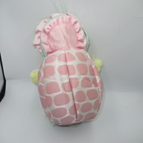 80's★Turtle Tots★Turtle Tots★Stuffed animal★Doll★Turtle★Yellow x pink★Baby bottle included