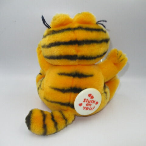 80's★Vintage★Garfield★Stuffed animal★Doll★Figure★GARFIELD★DAKIN★Dakin★18cm★With suction cup