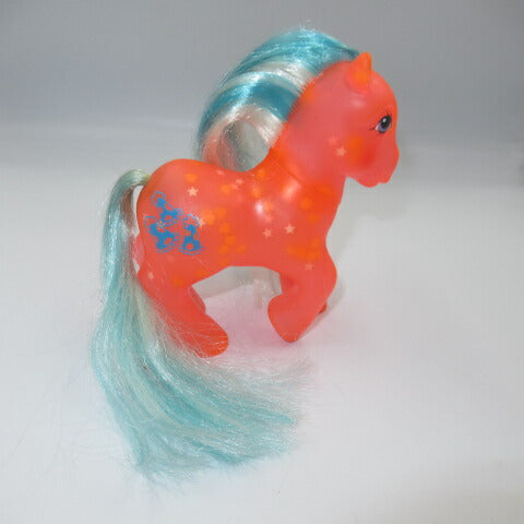 レア!ビンテージ★G1★80's★My Little Pony★マイリトルポニー★GLOW★グロー★オレンジ