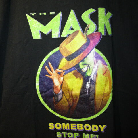 THE MASK★ザ マスク★Tシャツ★ジム・キャリー★ぬいぐるみ★人形★フィギュア★Lサイズ★ブラック