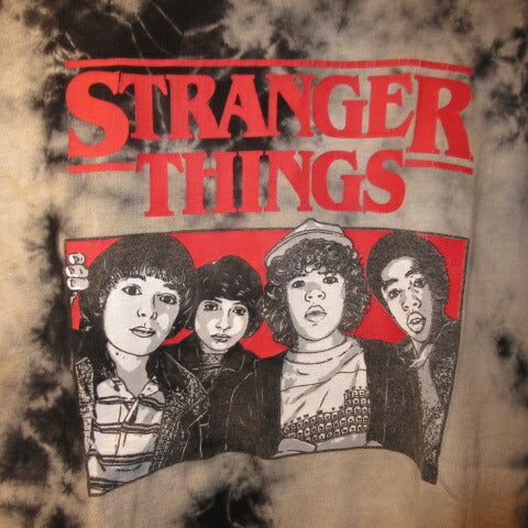 STRANGER THINGS★ストレンジャーシングス★Tシャツ★イレブン★マイク★ダスティン★フィギュア★NET FLIX★XLサイズ★タイダイ