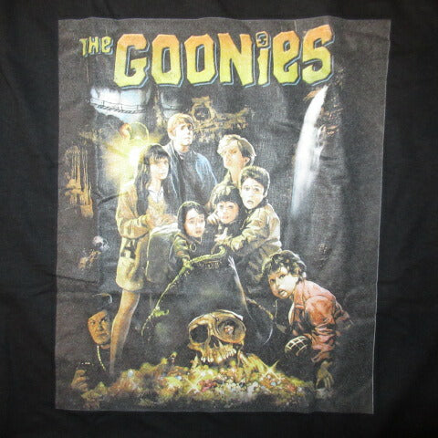 The Goonies★ザ・グーニーズ★Tシャツ★ポスター柄★スロース★チャンク★ぬいぐるみ★人形★フィギュア★XLサイズ★ブラック