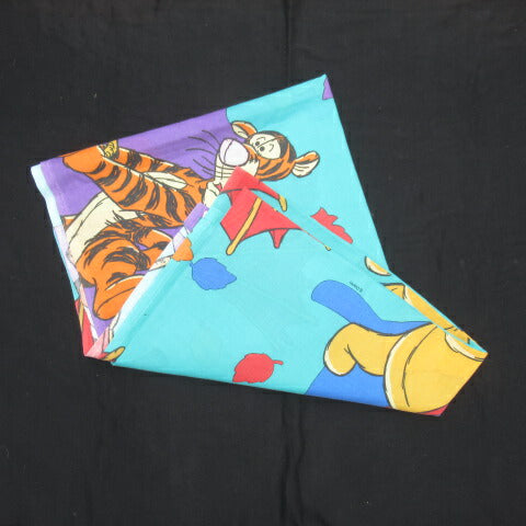 Disney★Vintage★Winnie the Pooh★Winnie the Pooh★Flat sheet★Doll★Figure★Allover pattern★USED