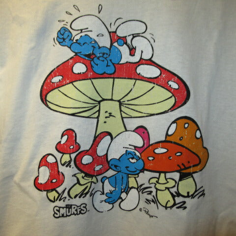 THE SMURF★Smurf★T-shirt★Stuffed animal★Doll★Figure★M size★White