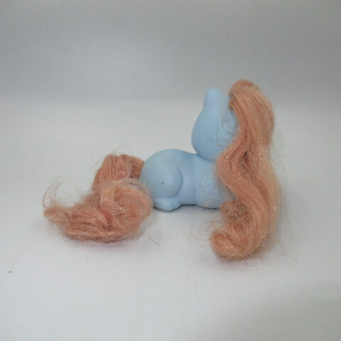 Vintage★80's★MATTEL★Little Pretty★Blue★Little Pretty★Kitty★Soft vinyl★Doll★Figure★Cat