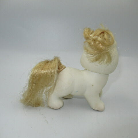 Vintage★80's★MATTEL★Little Pretty★White★Little Pretty★Kitty★Soft vinyl★Doll★Figure★Cat★Ice cream