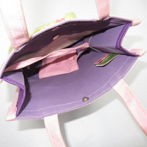 ★80's★Cabbage Patch Kids★キャベツ人形★トートバッグ★パープル×ピンク★女の子★人形★フィギュア★赤ちゃん★