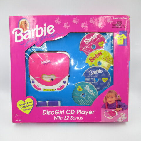 レア！デッドストック！★1995年★90's★Barbie for girls★バービー★フォーガールズ★DiscGirl CD Player★フィギュア★人形★