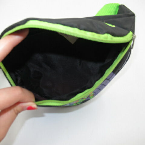 TEENAGE MUTANT TURTLES★ニンジャ・タートルズ★ウエストポーチ★ぬいぐるみ★人形★フィギュア★ブラック★約14センチ×26センチ