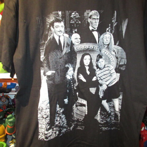 ADDAMS FAMILY★アダムスファミリー★Tシャツ★ぬいぐるみ★人形★フィギュア★XLサイズ★ブラック