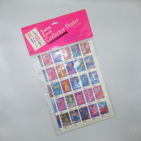 1990年★Barbie★バービー★TRADING CARD コレクターポスター★57.5ｘ112センチ★人形★フィギュア