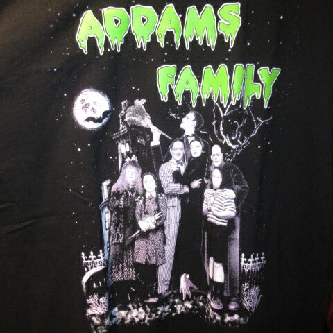 ADDAMS FAMILY★アダムスファミリー★Tシャツ★ぬいぐるみ★人形★フィギュア★XLサイズ★ブラック